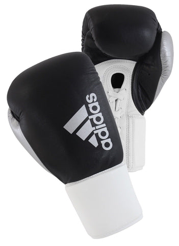 Adidas Boxing Hybrid 200 Pro Lace Gloves - Black