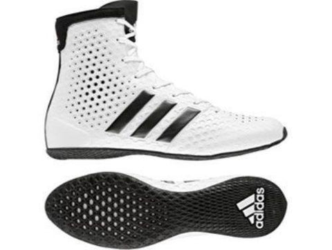 Adidas Boxing KO Legend 16.1 Boots White /Black Shoes - CG2983