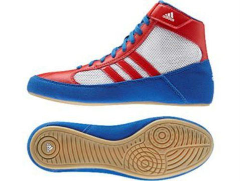 Adidas Kids Havoc Boots / Shoes - Red/White/Blue - AQ3326