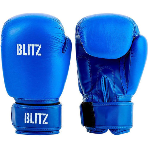 Blitz 6oz Kids Blue Pro Boxing Gloves