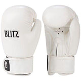 Blitz 6oz Kids White Carbon Boxing Gloves