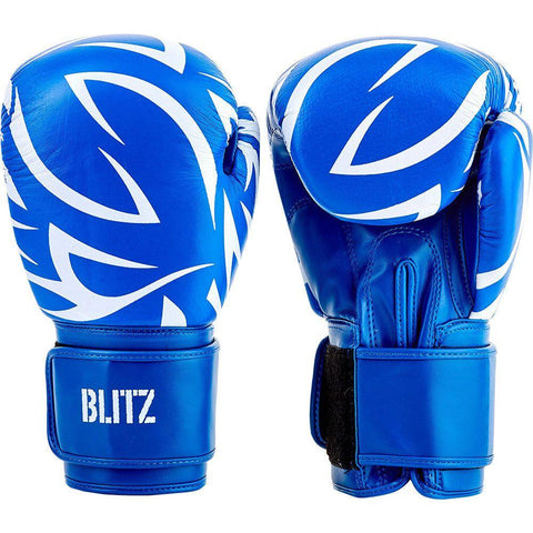 Blitz Blue Muay Thai Boxing Gloves -  Sparring