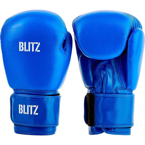 Blitz Blue  Pro Boxing Gloves -  Sparring Training