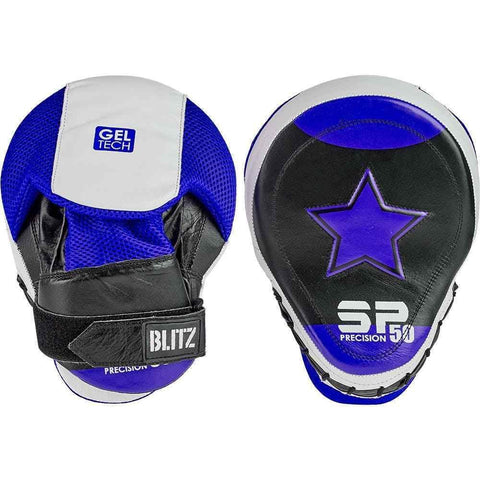 Blitz Boxing SP50 Gel Tech Focus Blue Pads Mitts