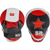 Blitz Boxing SP50 Gel Tech Focus Red Pads Mitts