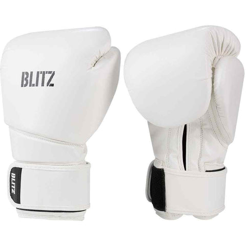 Blitz Carbon White Boxing Gloves