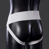 Blitz Deluxe Male Groin Guard - White Jock Strap Protection