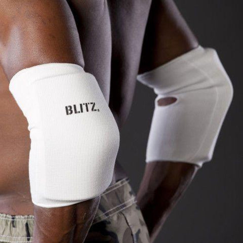 Blitz Elastic Elbow Pads - Support Protection Training Fitness Exercise Running