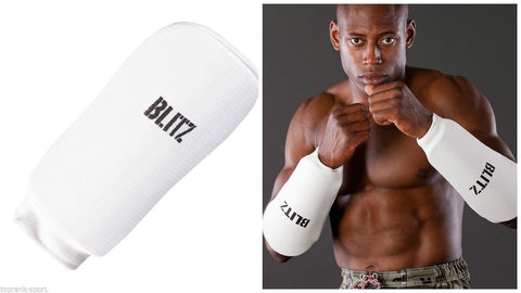 Blitz Elastic Forearm Pads -Sparring training Martial Arts Protection