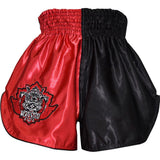 Blitz Kids Muay Thai Shorts - Red / Black Training Sparring