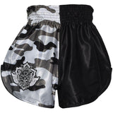 Blitz Kids Muay Thai Shorts - Urban Camo / Black Training Sparring