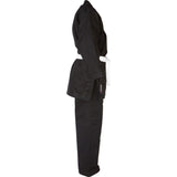 Blitz Kids Traditional Jujitsu Suit - Black - Sparring Training Uniform Gi