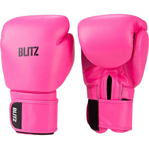 Blitz Neon Pink Omega  Boxing Gloves