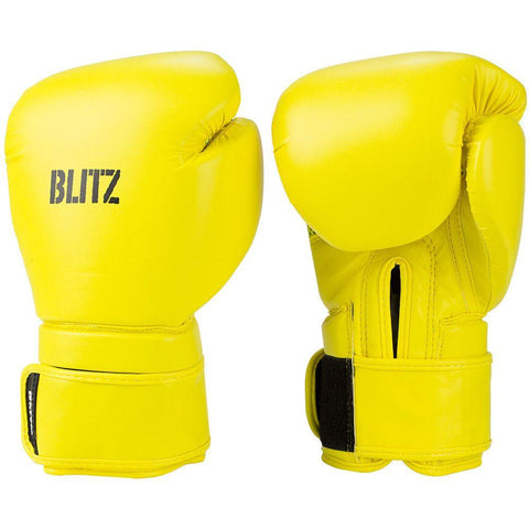 Blitz Neon Yellow Omega Boxing Gloves