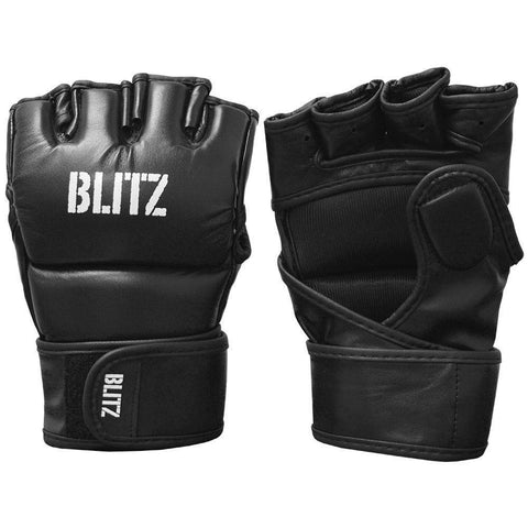 Blitz Raptor MMA Fight Gloves - Black