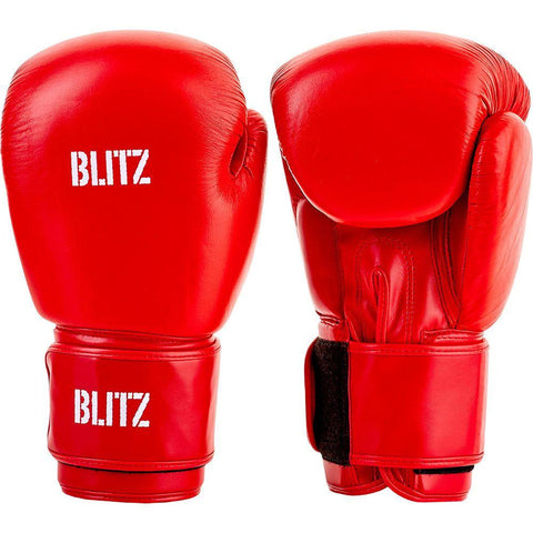 Blitz Red Pro Boxing Gloves -  Sparring Training