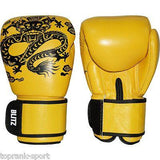 Blitz Warrior Muay Thai Leather Boxing Gloves - Multiple Colours