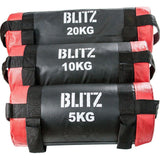 Blitz Weighted Lifting Sand Bag-  Gym Strength Fitness Training