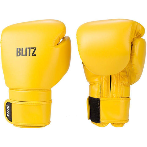 Blitz Yellow Omega Boxing Gloves