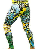 MEERKATSU COLLIDING DRAGONS GRAPPLING TIGHTS MMA BJJ FIGHT WEAR