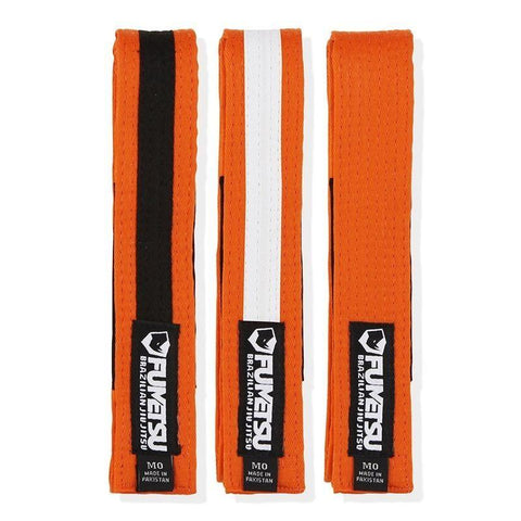 FUMETSU KIDS BJJ BELT ORANGE-Martial Arts