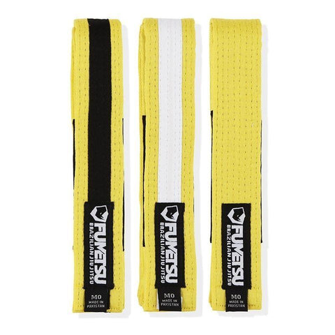 FUMETSU KIDS BJJ BELT YELLOW-Martial Arts