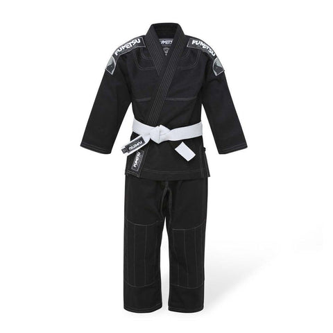 FUMETSU KIDS PRIME BJJ GI SUIT - BLACK - Brazilian Jiu Jitsu