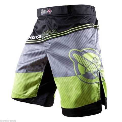 HAYABUSA KYOUDO PRIME SHORTS GREEN MMA Sparring Training Boxercise Unisex