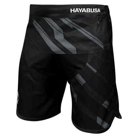 HAYABUSA METARU CHARGED JIU JITSU SHORTS - BLACK - MMA BJJ