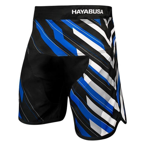 HAYABUSA METARU CHARGED JIU JITSU SHORTS - BLUE - MMA BJJ