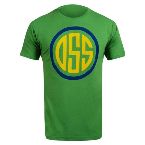 HAYABUSA OSS T-SHIRT - GREEN -  Sparring Training  MMA BJJ