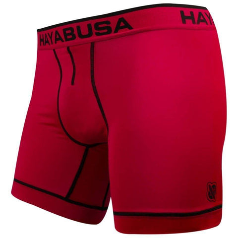 HAYABUSA PERFORMANCE UNDERWEAR - RED BOXER SHORTS