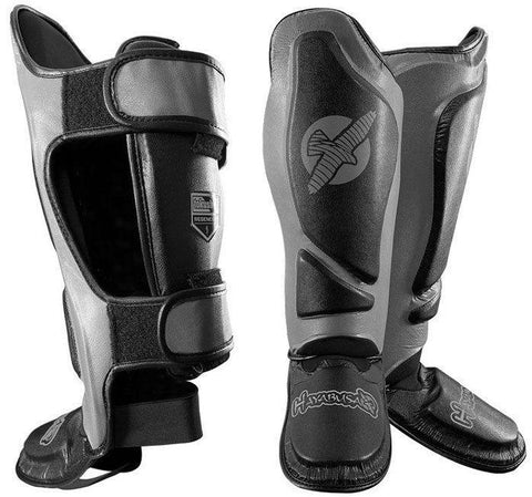 HAYABUSA REGENESIS SHIN GUARD BLACK MMA Sparring Training Boxercise