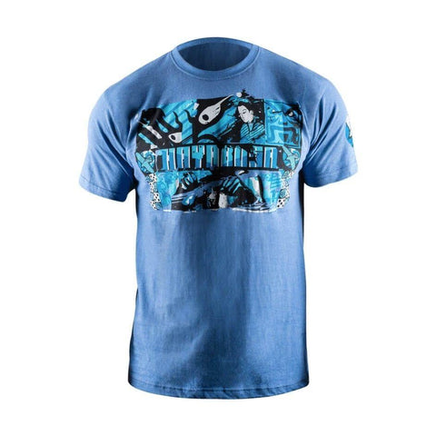 HAYABUSA SAMURAI T-SHIRT - BLUE MMA