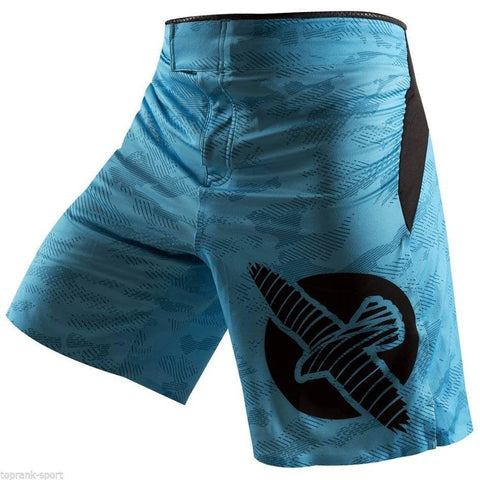 HAYABUSA WELD3 FIGHT SHORTS BLUE MMA Sparring Training Boxercise Unisex