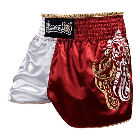 HAYABUSA WISDOM MUAY THAI SHORTS - RED