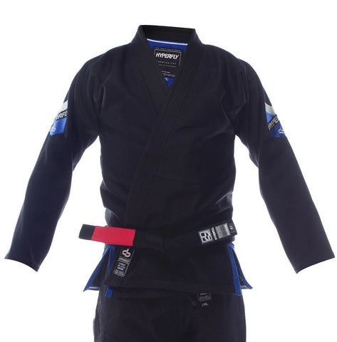 HYPERFLY PREMIUM 3.0 BJJ GI BLACK - BRAZILIAN JIU-JITSU SUIT