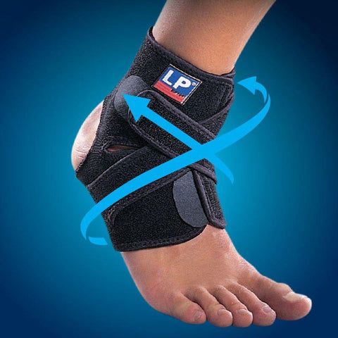 LP 757CA Extreme Ankle Stabiliser Brace Sprain Strap Support Guard Pad Coolprene