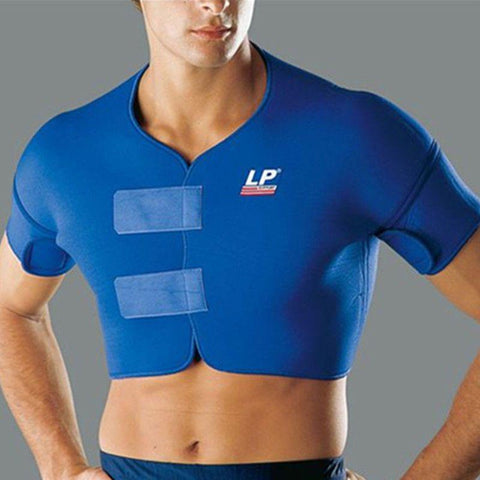 LP 770 Double Shoulder Support Brace Neoprene Injury Arthritis Sport Gym Pain