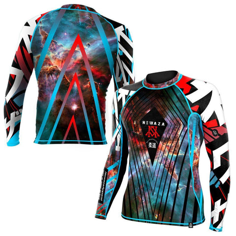 NEWAZA GALAXY V2 RASHGUARD, MMA BJJ TRAINING GYM SPARRING