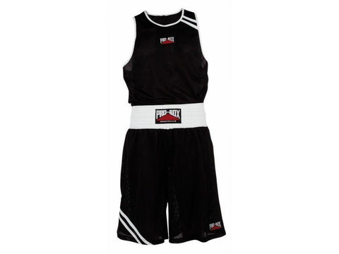 PRO BOX 'CLUB ESSENTIALS' BLACK BOXING SHORTS