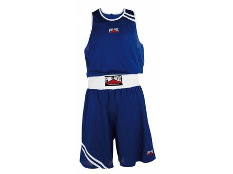 PRO BOX 'CLUB ESSENTIALS' BLUE BOXING SHORTS