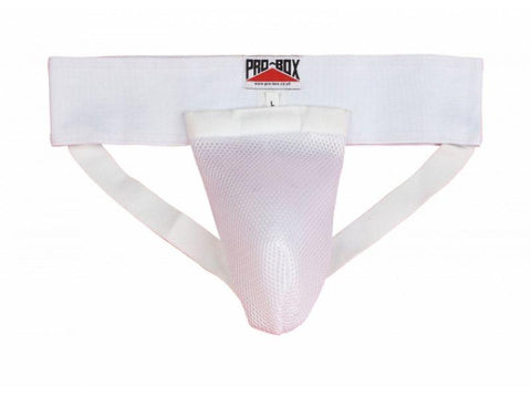 PRO BOX CLUB ESSENTIALS COTTON GROIN GUARD - KIDS SPARRING TRAINING BOXING