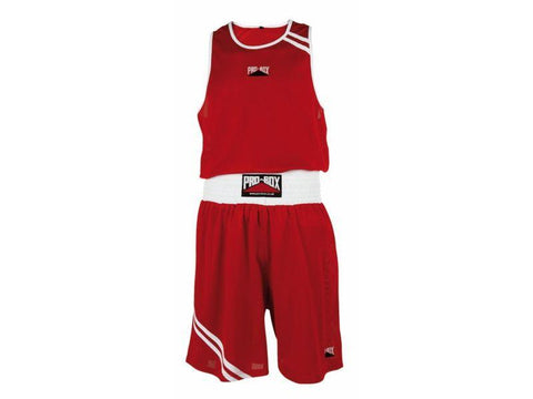 PRO BOX 'CLUB ESSENTIALS' RED BOXING VEST