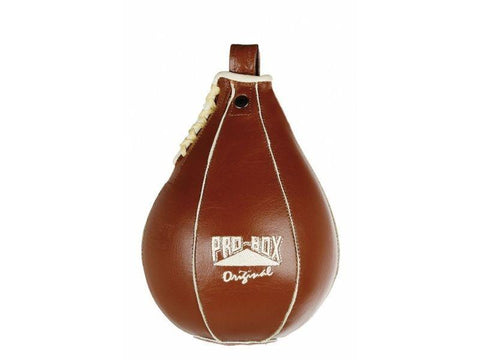 PRO BOX 'ORIGINAL COLLECTION' LEATHER SPEEDBALL - SPARRING TRAINING BOXING