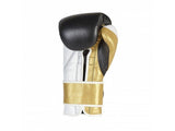 PRO BOX PRO-SPAR' LIMITED EDITION LEATHER BOXING GLOVES - BLACK-GOLD