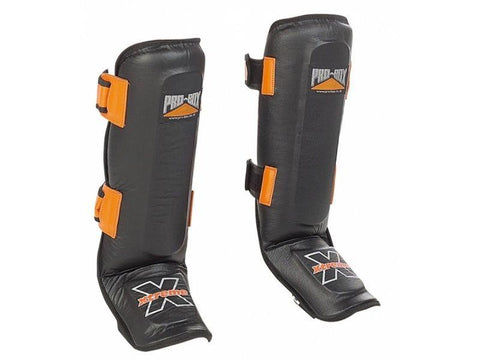 Pro Box 'XTREME COLLECTION' SHIN-N-STEP LEG GUARDS- Muay Thai Boxing Sparring