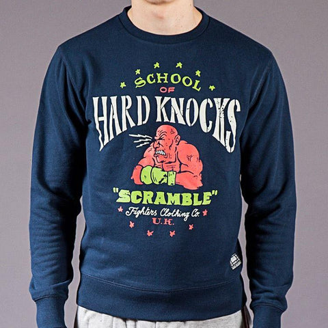 SCRAMBLE HARD KNOCKS SWEATER JUMPER - MMA Bjj Training