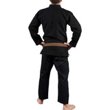 SCRAMBLE “STANDARD ISSUE – SEMI CUSTOM” KIMONO – BLACK EDITION BJJ / MMA