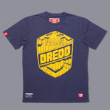 SCRAMBLE X JUDGE DREDD – DREDD BADGE MMA BJJ T-SHIRT CASUAL WEAR,